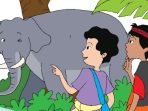 Kunci Jawaban Kelas 6 Tema 4 SD Halaman 138 dan 139, Subtema 4: Aku Cinta Membaca, Cerita Gajah Buta