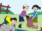 Kunci Jawaban Kelas 5 Tema 5 SD Halaman154 155 156 157, Subtema 4: Kegiatan Berbasis Proyek dan Literasi, Sehari di Sungai Ciliwung