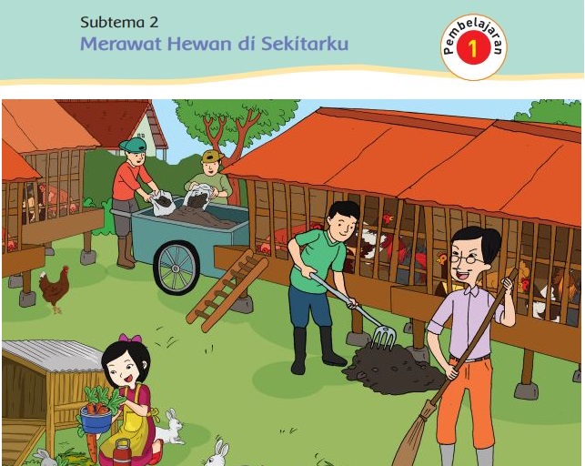 Kunci Jawaban Kelas 2 Tema 6 Halaman 47 48 49, Subtema 2: Merawat Hewan di Sekitarku, Pembelajaran 1