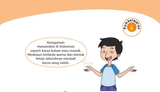 Kunci Jawaban Kelas 4 Tema 7 Halaman 133, Subtema 3: Indahnya Persatuan dan Kesatuan Negeriku, Pembelajaran 6